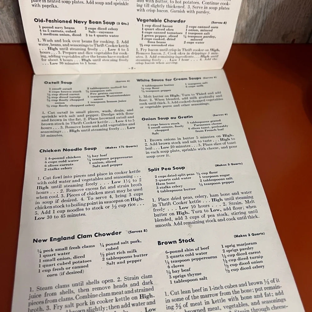 Vintage Hotpoint Electric Range Recipe and Home Canning‎ Book 1940s Cookbook